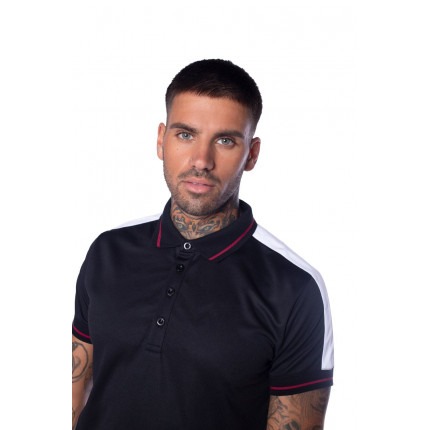 EAGLE POLO SHIRT - BLACK - Image 2