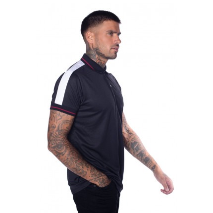 EAGLE POLO SHIRT - BLACK - Image 4