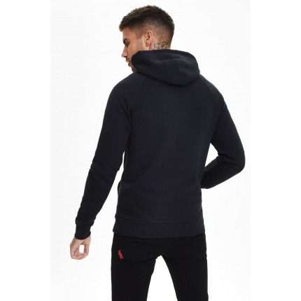 CORE FULL ZIP HOODIE - BLACK - Image 3