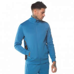 ASYMMETRIC POLY TRACK TOP – DEEP WATER BLUE