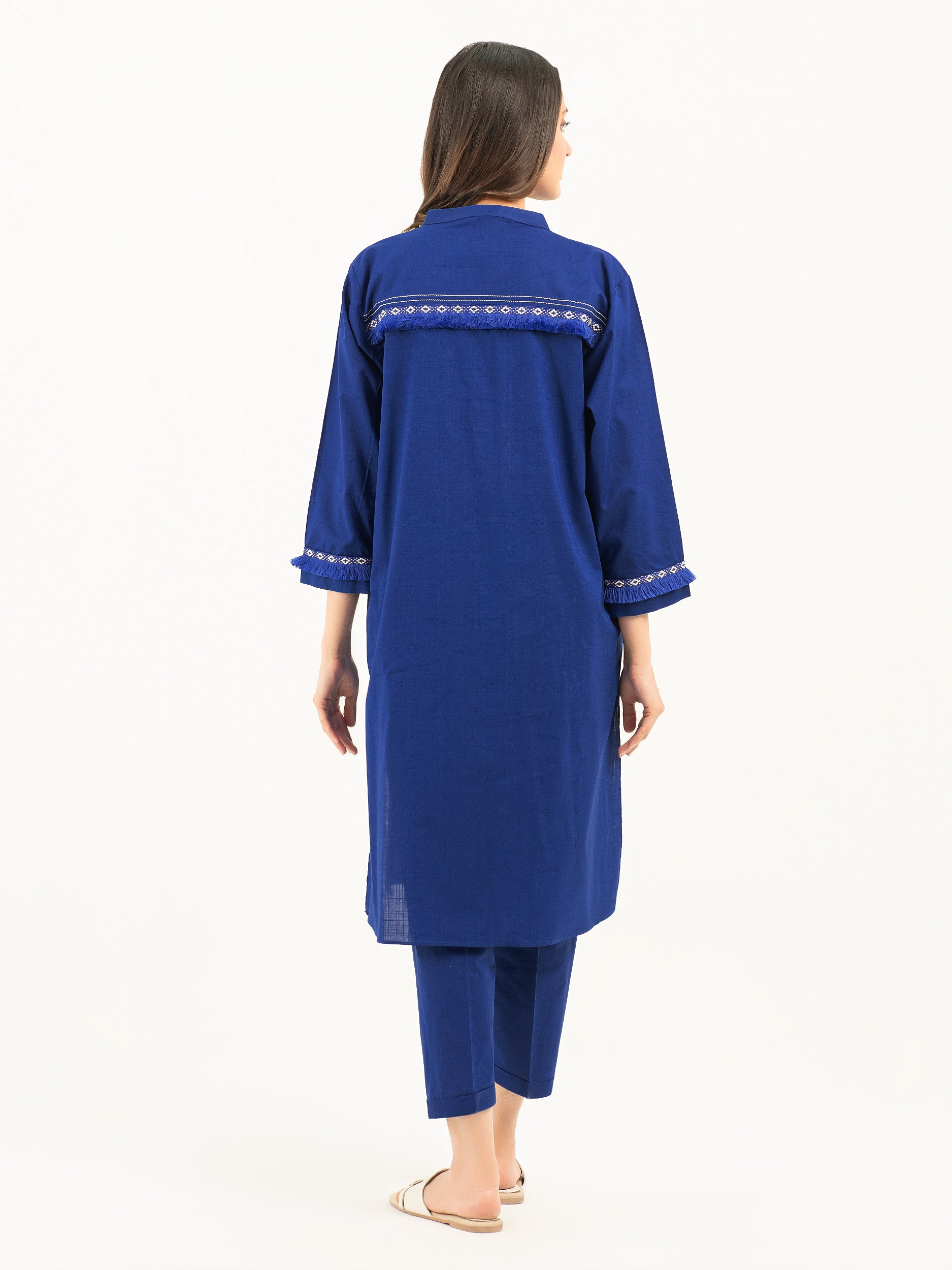 Embroidered Lawn Co-Ord - Image 4