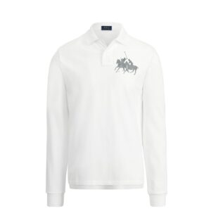 Short Sleeve Polo Print Top