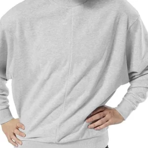 NYC Polo Training Essential Crew For Ladies-Grey Melange