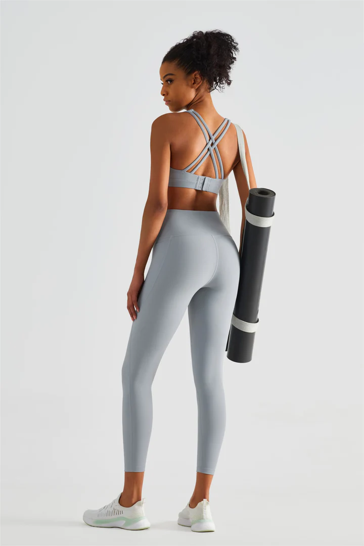 High-Waist Ascend Running Leggings With Pockets - Image 4
